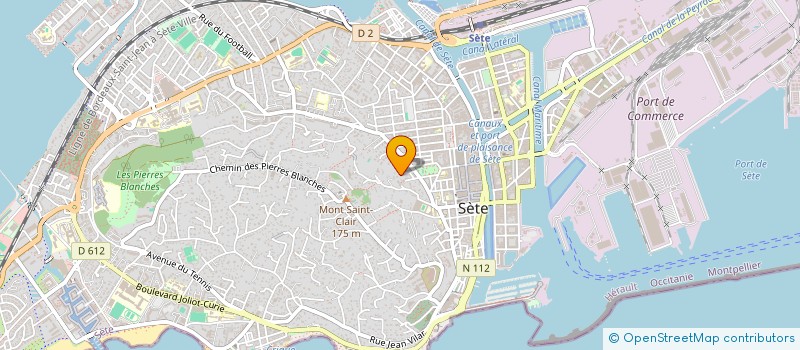 localisation de l'entreprise ASSOCIATION NEOSPHERE  SETE