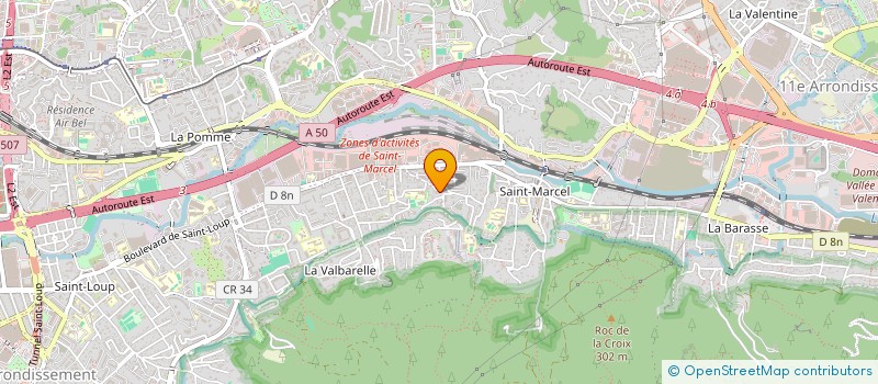 localisation de l'entreprise ASSOCIATION NEREIDES BOSQUET à MARSEILLE