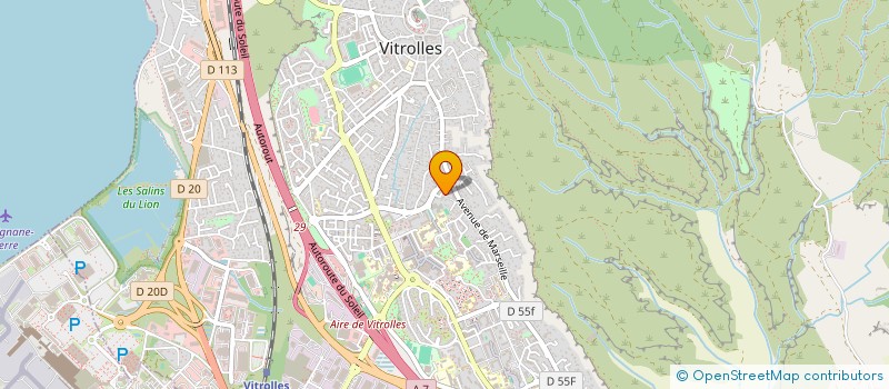 localisation de l'entreprise ASSOCIATION NEREIS à VITROLLES