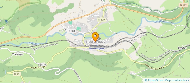 localisation de l'entreprise ASSOCIATION NEUSSARGUES ANIMATION à NEUSSARGUES EN PINATELLE