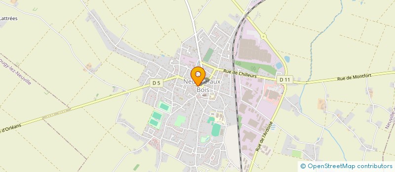 localisation de l'entreprise ASSOCIATION NEUVILLE ATHLETISME à NEUVILLE-AUX-BOIS