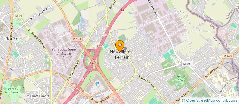 localisation de l'entreprise ASSOCIATION NEUVILLE PECHE  NEUVILLE-EN-FERRAIN