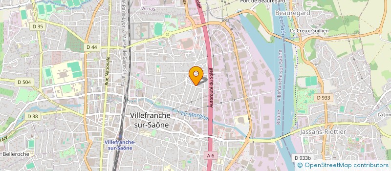 localisation de l'entreprise ASSOCIATION NEW STREET à VILLEFRANCHE-SUR-SAONE