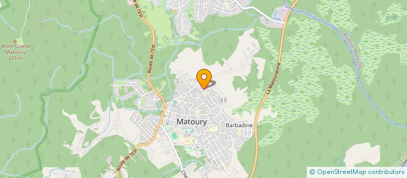 localisation de l'entreprise ASSOCIATION NEW UPLINE à MATOURY