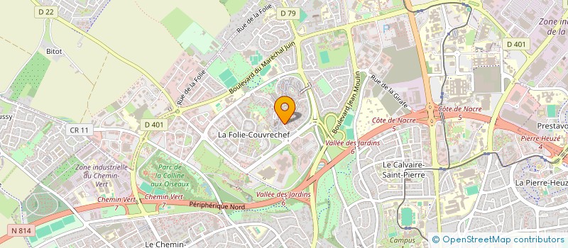 localisation de l'entreprise ASSOCIATION NIDOUILLET à CAEN