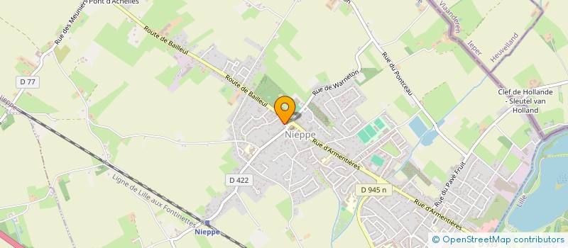 localisation de l'entreprise ASSOCIATION NIEPPE SENIORS  NIEPPE