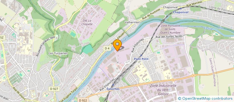 localisation de l'entreprise ASSOCIATION NIL ADMIRARI à SAINT-OUEN-L'AUMONE