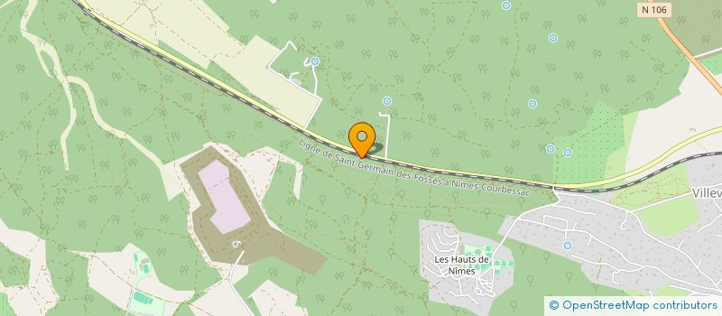 localisation de l'entreprise ASSOCIATION NIMOISE LOISIRS ET SPORTS - ANLS  NIMES