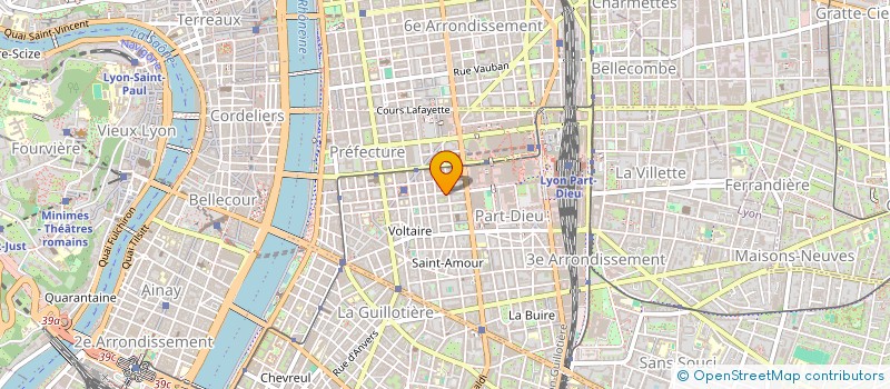 localisation de l'entreprise ASSOCIATION NIPPON100 POUR LA PROMOTION DU PATRIMOINE JAPONAIS  LYON