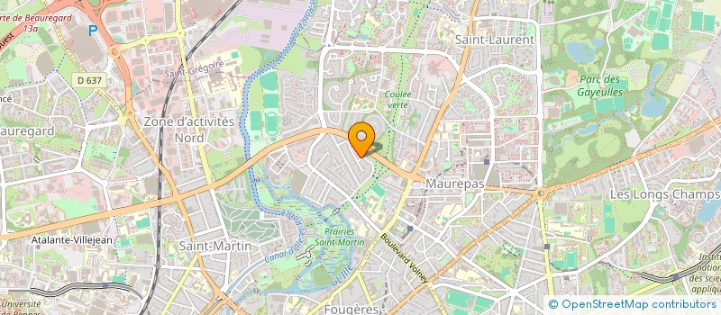 localisation de l'entreprise ASSOCIATION NITEROY  RENNES