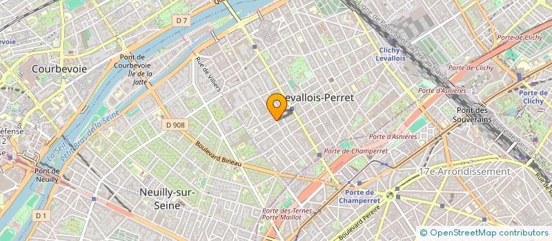 localisation de l'entreprise ASSOCIATION NITSANIM à LEVALLOIS-PERRET