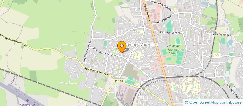 localisation de l'entreprise ASSOCIATION NIVERNAISE DE SAUVETAGE SECOURISME (AN2S) à VARENNES-VAUZELLES
