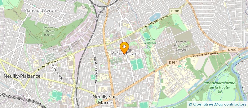 localisation de l'entreprise ASSOCIATION NOCEENNE ENFANCE LOISIRS à NEUILLY-SUR-MARNE