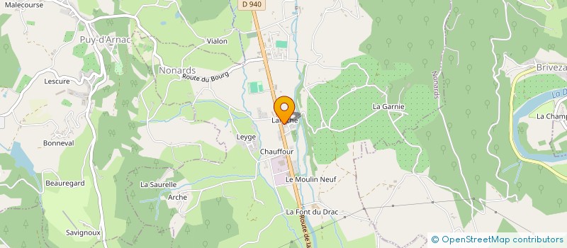 localisation de l'entreprise ASSOCIATION NONARD ACTIVITE ET DETENTE  BEAULIEU-SUR-DORDOGNE