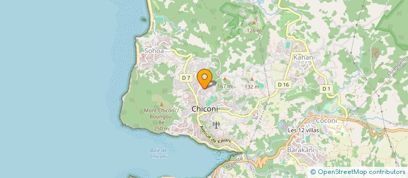 localisation de l'entreprise ASSOCIATION NOOR AL 3LM à CHICONI