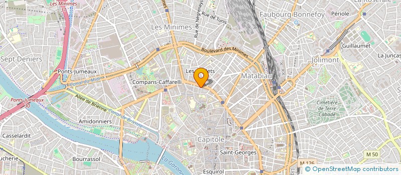 localisation de l'entreprise ASSOCIATION NORD LOISIRS à TOULOUSE