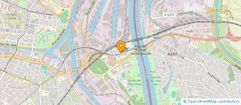 localisation de l'entreprise ASSOCIATION NORD SUD à STRASBOURG
