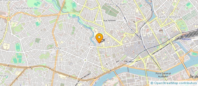 localisation de l'entreprise ASSOCIATION NORDIQUE DE NANTES ET DE L'OUEST DE LA FRANCE à NANTES