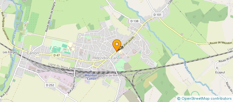 localisation de l'entreprise ASSOCIATION NORMANDE D'ANCIENS UTILITAIRES  FRESNEY-LE-PUCEUX