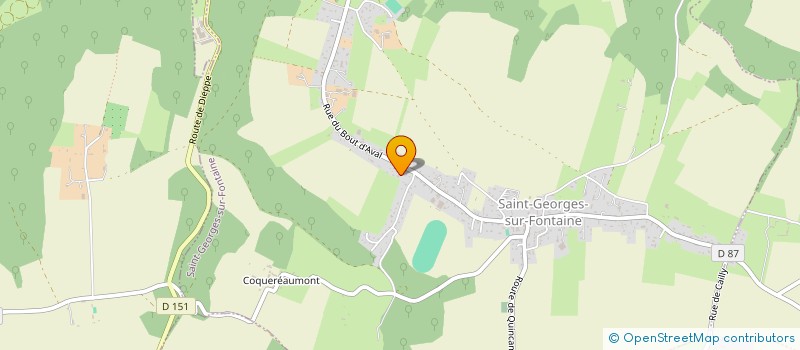 localisation de l'entreprise ASSOCIATION NORMANDE DE RECHERCHE EN TOXICOLOGIE (ANRT)  SAINT-GEORGES-SUR-FONTAINE