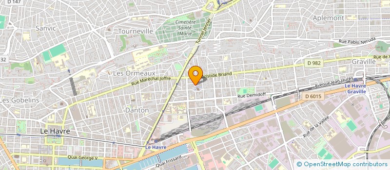 localisation de l'entreprise ASSOCIATION NORMANDE DES ROYALISTES à LE HAVRE