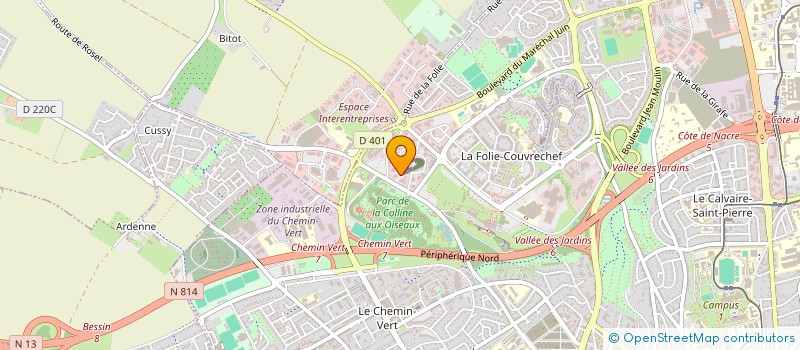 localisation de l'entreprise ASSOCIATION NORMANDIE ATTRACTIVITE à CAEN