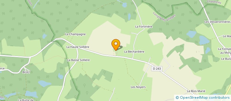 localisation de l'entreprise ASSOCIATION NORMANDIE PERCHE à LONGNY LES VILLAGES