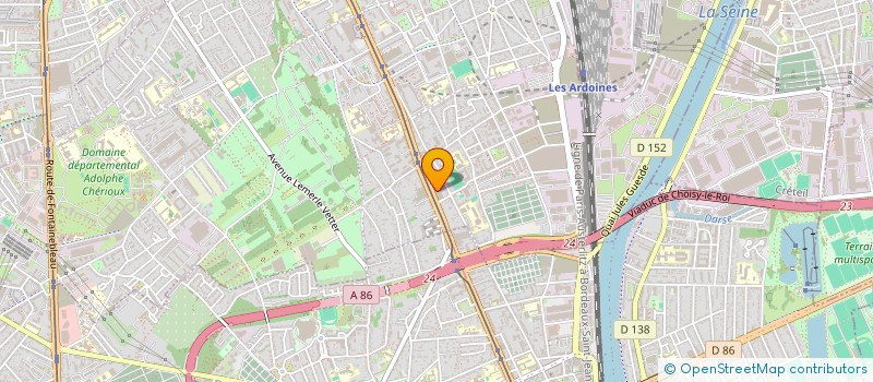 localisation de l'entreprise ASSOCIATION NOT'ECHOS à VITRY-SUR-SEINE