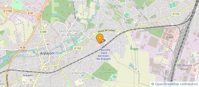 localisation de l'entreprise ASSOCIATION NOTRE COMMUNE  LA NORVILLE