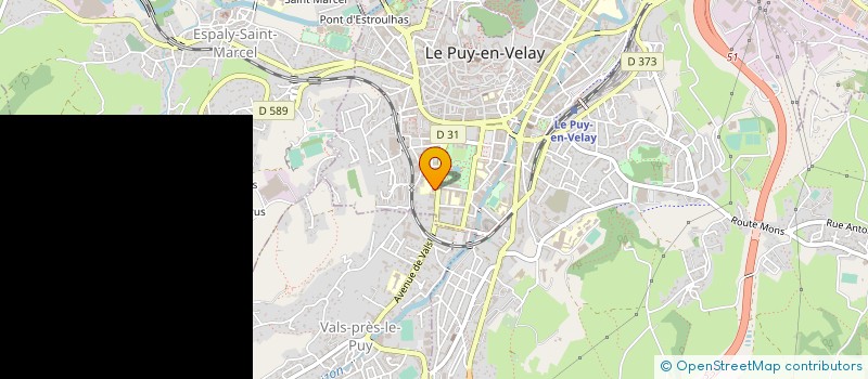 localisation de l'entreprise ASSOCIATION NOTRE DAME à LE PUY-EN-VELAY