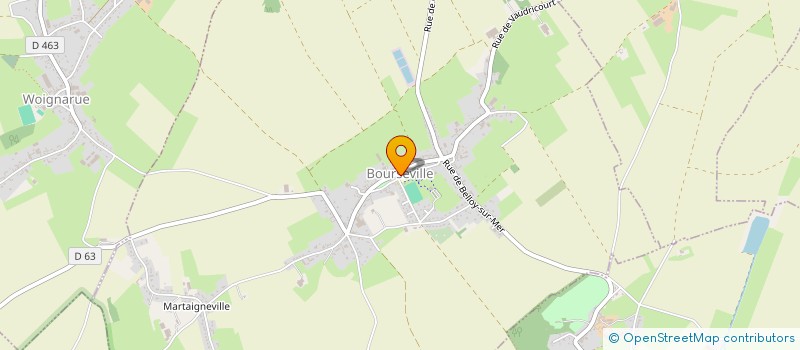 localisation de l'entreprise ASSOCIATION NOTRE DAME DES ANGES  BOURSEVILLE