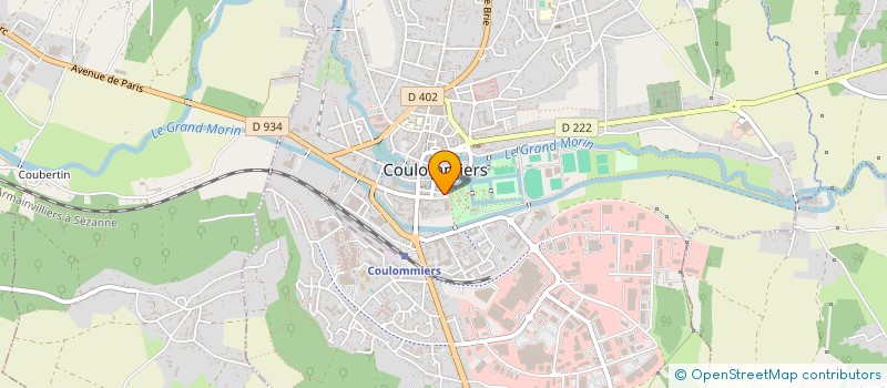 localisation de l'entreprise ASSOCIATION NOTRE MAISON à COULOMMIERS