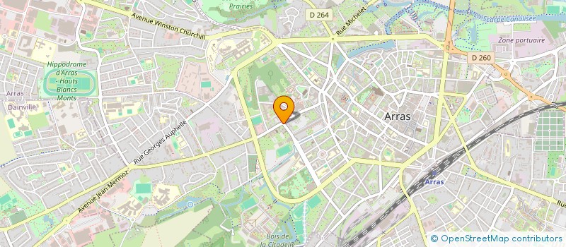 localisation de l'entreprise ASSOCIATION NOTRE MAISON à ARRAS