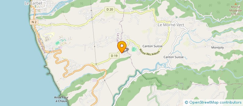 localisation de l'entreprise ASSOCIATION NOTRE QUARTIER  BEL EVENT  LE CARBET