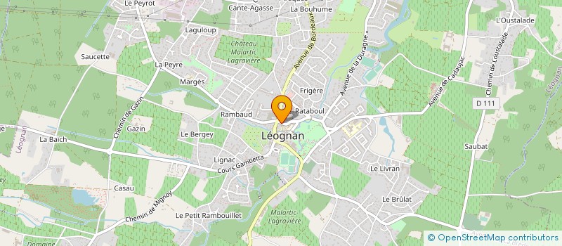 localisation de l'entreprise ASSOCIATION NOUGATINE à LEOGNAN
