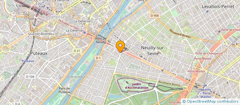 localisation de l'entreprise ASSOCIATION NOUNOURS à NEUILLY-SUR-SEINE