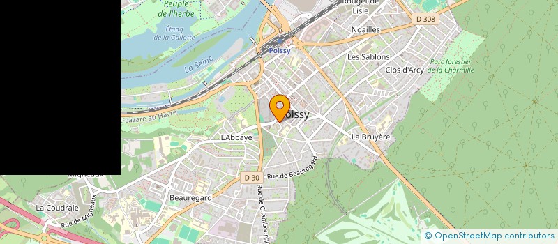 localisation de l'entreprise ASSOCIATION NOURA'SN  POISSY