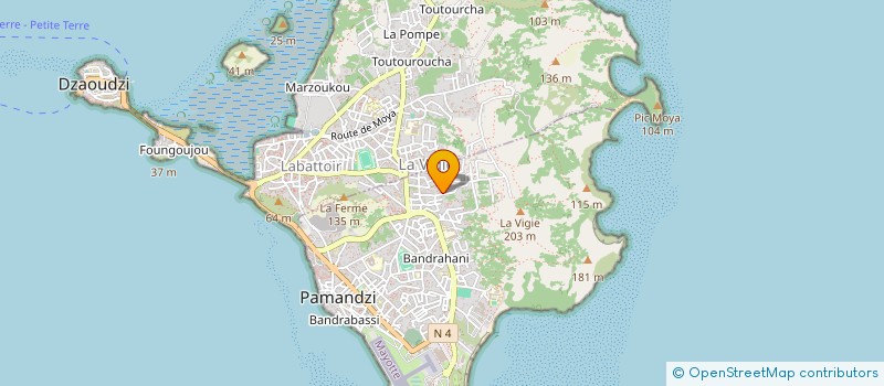 localisation de l'entreprise ASSOCIATION NOUROU ZA KONI à PAMANDZI