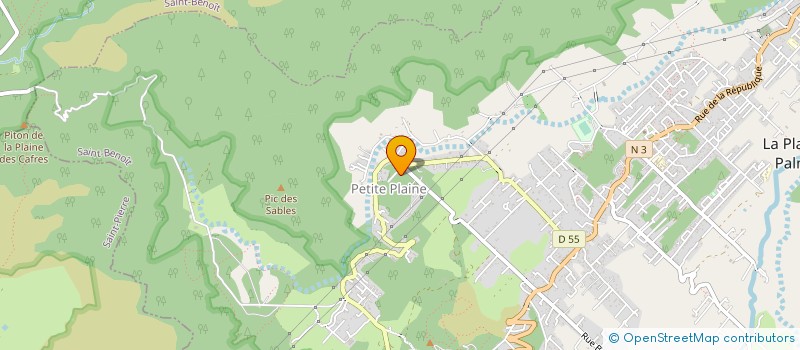 localisation de l'entreprise ASSOCIATION NOUS LELA à LA PLAINE-DES-PALMISTES