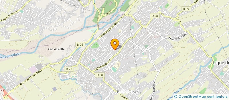 localisation de l'entreprise ASSOCIATION NOUT' DOMIN à SAINT-PIERRE