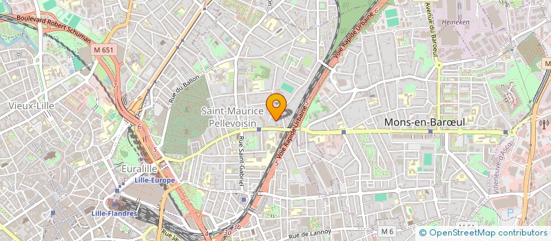 localisation de l'entreprise ASSOCIATION NOUVEAUX TALENTS à LILLE
