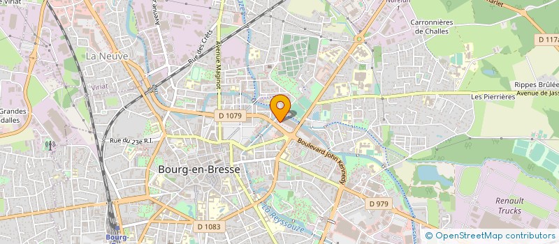 localisation de l'entreprise ASSOCIATION NOUVELLE COMPAGNIE à BOURG-EN-BRESSE