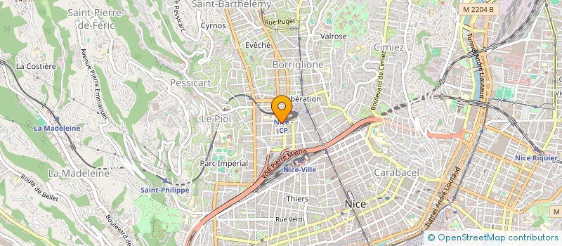 localisation de l'entreprise ASSOCIATION NOUVELLE DES RETRAITES DES ALPES MARITIMES à NICE