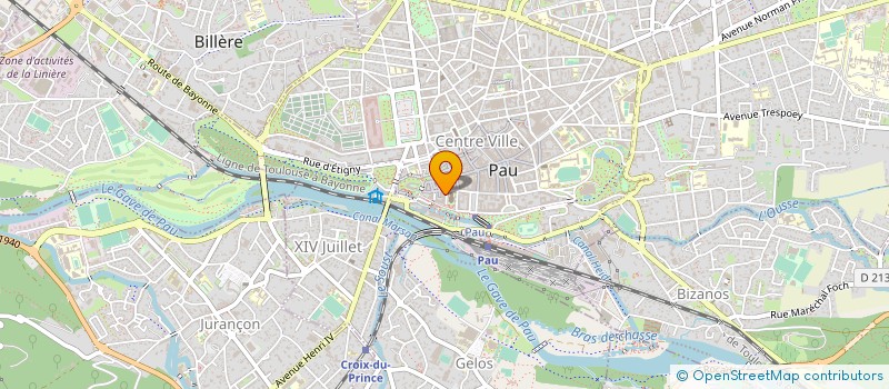 localisation de l'entreprise ASSOCIATION NOUVELLE SAINT MARTIN à PAU