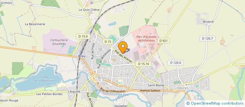 localisation de l'entreprise ASSOCIATION NOUVELLE VISION D'HAITI EN FRANCE à BROU