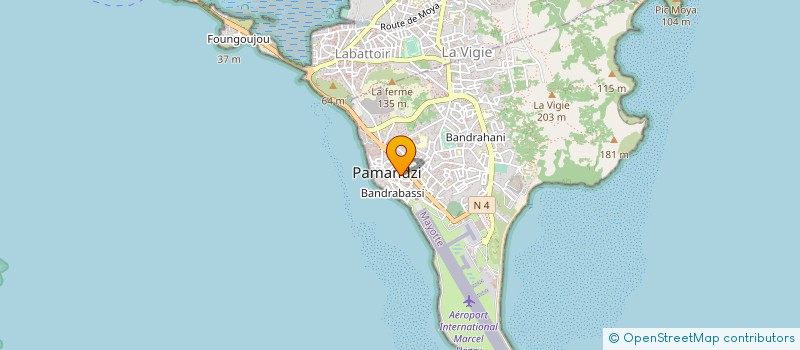 localisation de l'entreprise ASSOCIATION NOUVELLE ZAZAVERI DE PAMANDZI à PAMANDZI