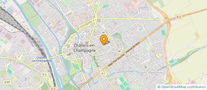 localisation de l'entreprise ASSOCIATION NOVA LIBERDADE CAPOEIRA NAZARE  CHALONS-EN-CHAMPAGNE