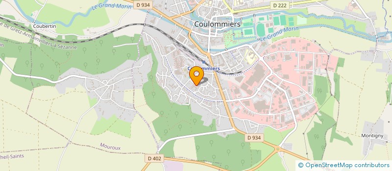 localisation de l'entreprise ASSOCIATION NUTRITION 2K19 à COULOMMIERS