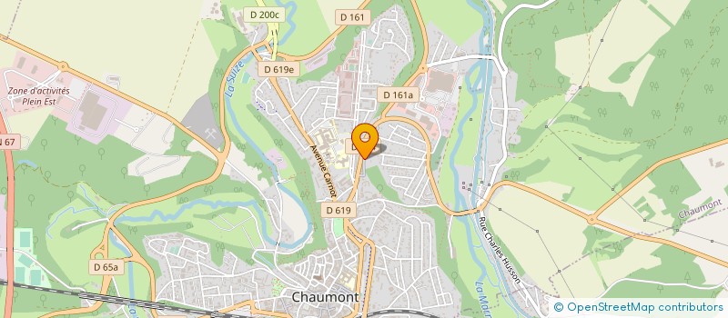localisation de l'entreprise ASSOCIATION NVN à CHAUMONT