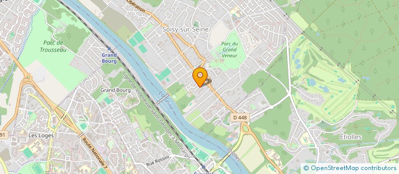 localisation de l'entreprise ASSOCIATION O TIGRAO CAPOEIRA à SOISY-SUR-SEINE